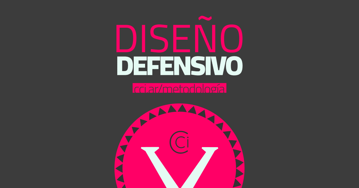 ¿Qué es el diseño defensivo?